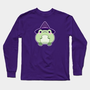 Little Frog Witch | Halloween Long Sleeve T-Shirt